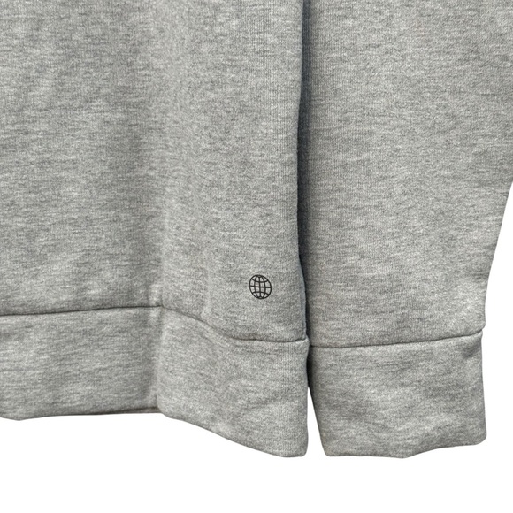 Adidas 3-Stripes Gray Crewneck Sweatshirt | Men’s M - Picture 3 of 7